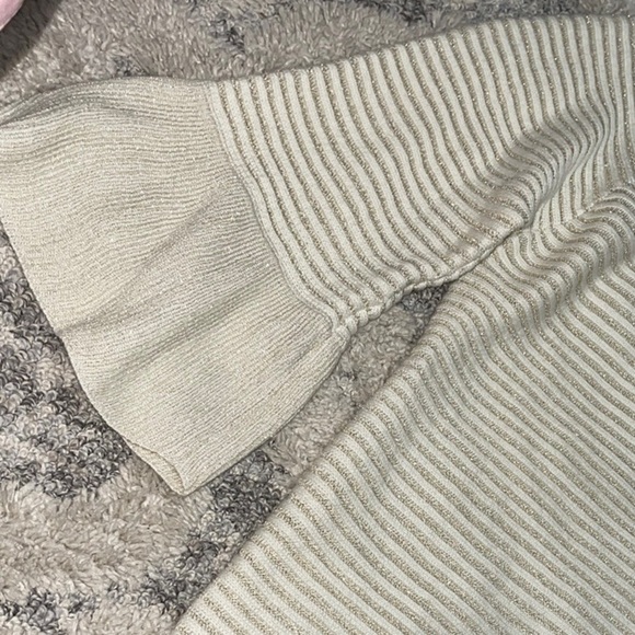 Chicos striped Glitter Boho Bell Sleeve Sweater - Picture 3 of 10